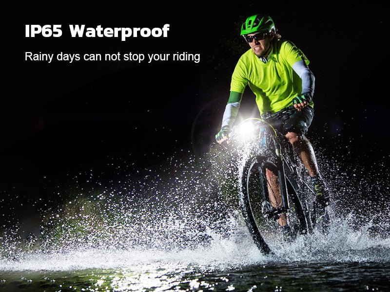 IPX6 vs IPX5 vs IP65: Waterproof Ratings for Bike Lights Explained - zewdov