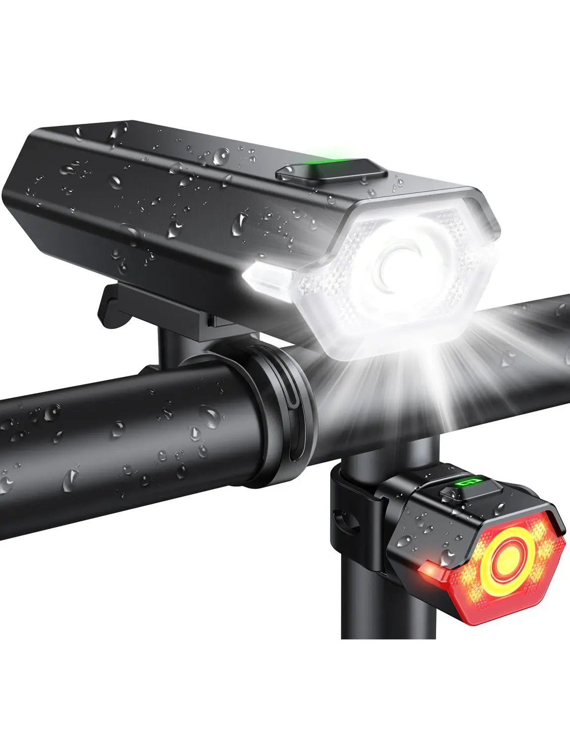 2026 Bike Lights Side Light 360 Visibility – 1000LM USB-C - zewdov