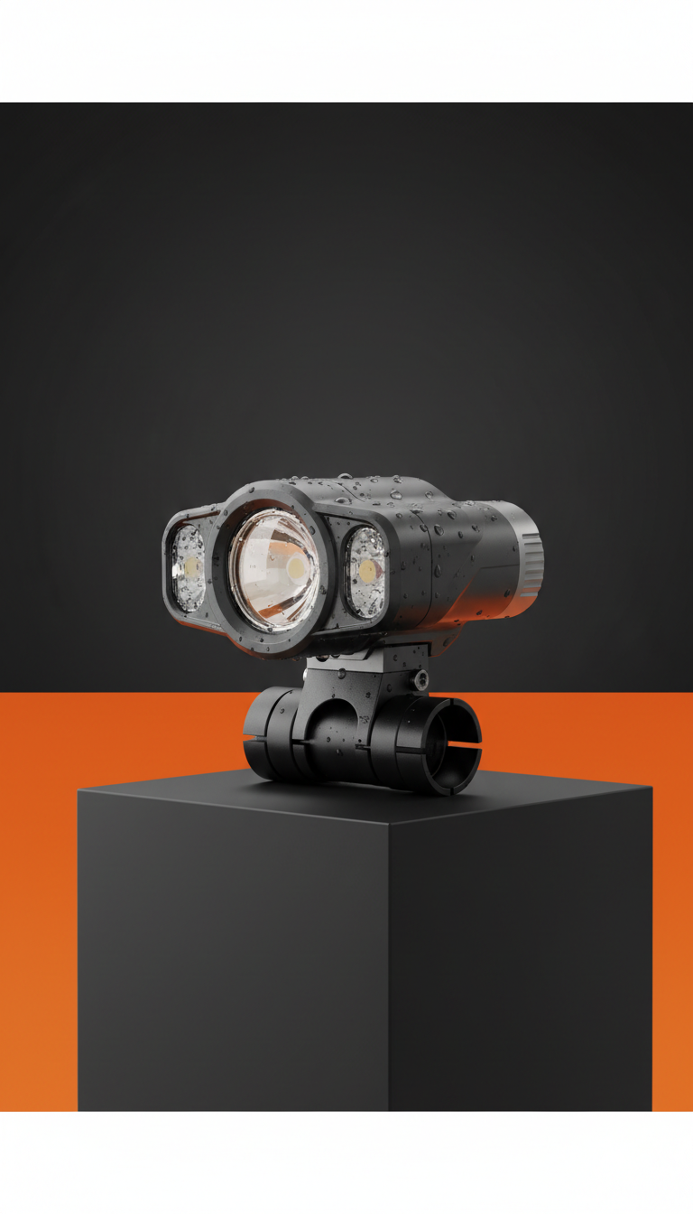Dual-Mode Cyclist Headlamp