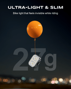 Bike Lights, Ultra-Slim & Lightweight Rechargeable Bicycle Lights Set - zewdov