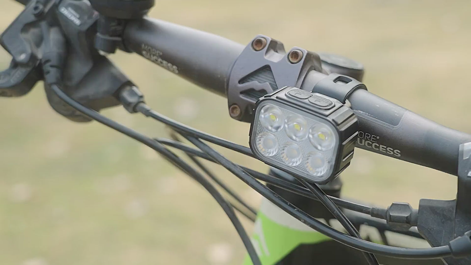Zewdov Spot Flood Beam Bike Lights – 500LM Rechargeable