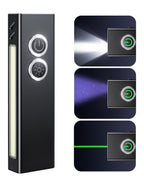 Zewdov rechargeable EDC flashlight 1300 lumen USB-C pocket torch