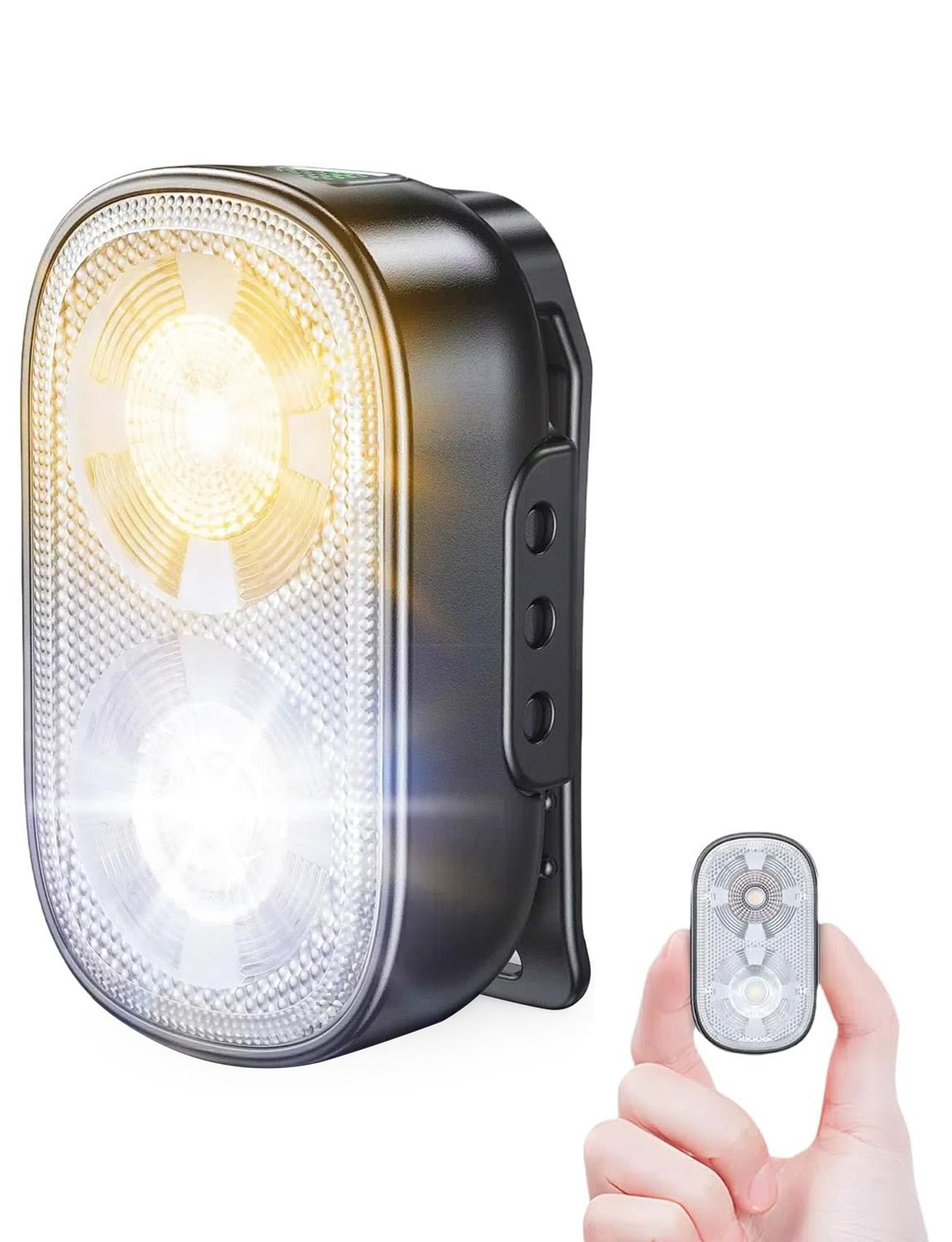 Zewdov 500 Lumen Mini Clip-on Flashlight, USB Rechargeable Ultra Bright LED – Compact EDC Pocket Torch - zewdov