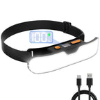 Zewdov rechargeable headlamp wide beam 500 lumen 230 degree LED