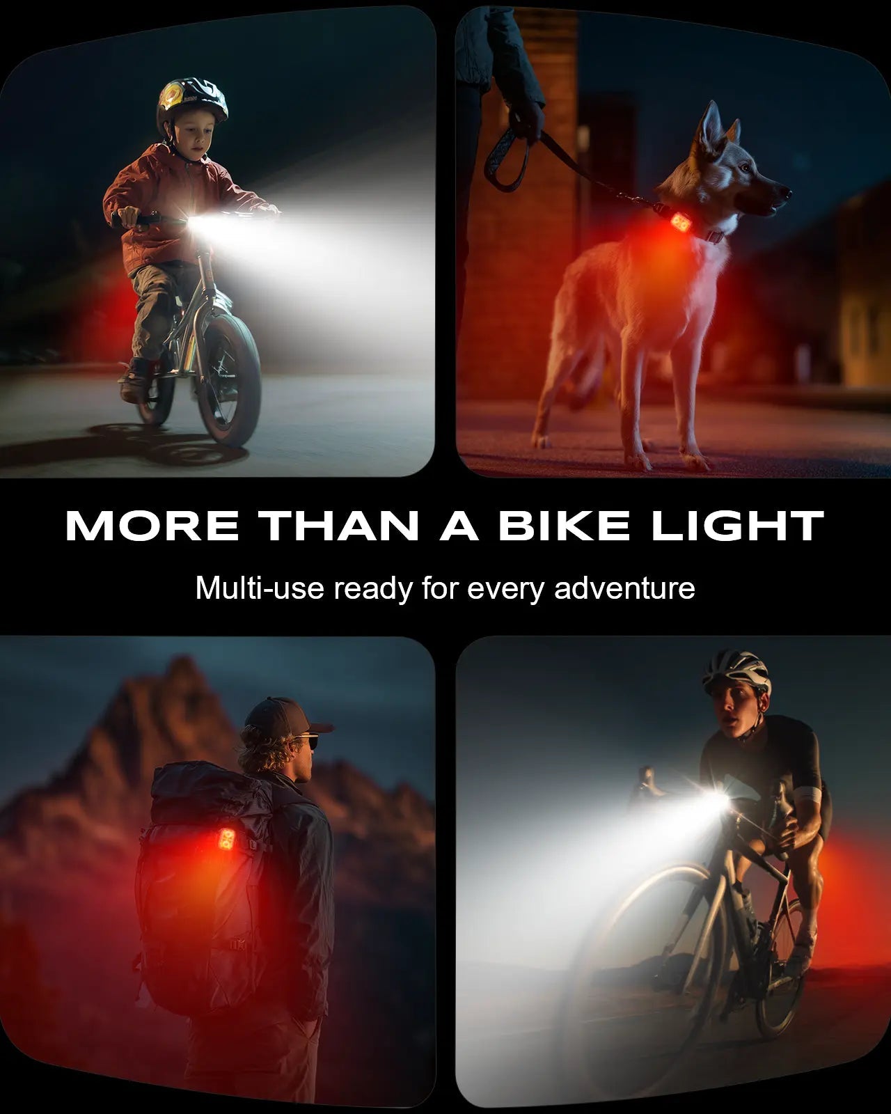Zewdov Ultra Slim Lightweight Bike Lights – USB Rechargeable Set - zewdov