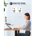 Zewdov Foldable Laptop Stand, Height Adjustable Ergonomic Computer Stand for Desk, Aluminum Portable Laptop Riser Holder Mount Compatible with MacBook Pro Air, HP, Dell 10-16" (Black)