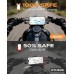 Zewdov 2026 Anti-Shake Motorcycle Phone Mount Holder with Vibration Dampener & Quick Install Clamp, Strong Grip & Anti-Drop Bike Phone Holder for Bicycle/ATV/Scooter, Fits for iPhone/Samsung 4.7-6.8"