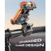 Zewdov 2026 Anti-Shake Motorcycle Phone Mount Holder with Vibration Dampener & Quick Install Clamp, Strong Grip & Anti-Drop Bike Phone Holder for Bicycle/ATV/Scooter, Fits for iPhone/Samsung 4.7-6.8"