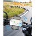 Zewdov Motorcycle Phone Mount, Upgrade Bike Phone Mount [1s Lock][Secure Protection], 360° Rotatable Phone Holder for Mountain Bike/ATV/Scooter Handlebar, Compatible with iPhone/Samsung 4.7-6.8"