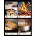 Zewdov Instant Read Meat Thermometer Digital for Cooking with Dual Probes, Big Backlight Screen & Calibration, Kitchen Food Thermometer for Oven, Candy, Grill, Smoker, Air Fryer, BBQ & Oil Fry