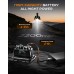 Zewdov 800LM Ultra Bright Running Lights for Runners, 7 Modes & 360° Reflective Running Vest, IPX4 Waterproof, 45° Adjustable Rechargeable Running Light for Walking/Hiking/Cycling/Working/Jogging
