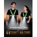 Zewdov 800LM Ultra Bright Running Lights for Runners, 7 Modes & 360° Reflective Running Vest, IPX4 Waterproof, 45° Adjustable Rechargeable Running Light for Walking/Hiking/Cycling/Working/Jogging
