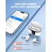 Zewdov Wireless Earphones, [HiFi Stereo Sound] Bluetooth 5.3 Earbuds, 50H Playtime, Touch Control, Deep Bass Noise Cancelling Mic, Lightweight Headphones Wireless in-Ear with LED Display Charging Case