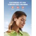 Zewdov Wireless Earphones, [HiFi Stereo Sound] Bluetooth 5.3 Earbuds, 50H Playtime, Touch Control, Deep Bass Noise Cancelling Mic, Lightweight Headphones Wireless in-Ear with LED Display Charging Case